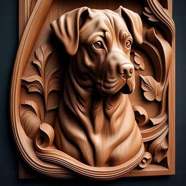 3D модель Алано собака (STL)